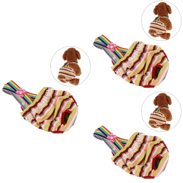 Pantalones fisiológicos para perros bragas para perros bragas para perros bragas pantalones fisiológicos