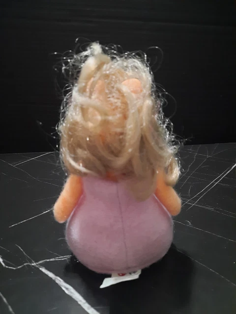 Jim Henson Fisher Price Muppet BeanBag Miss Piggy Plush NEW Vintage 1980 3