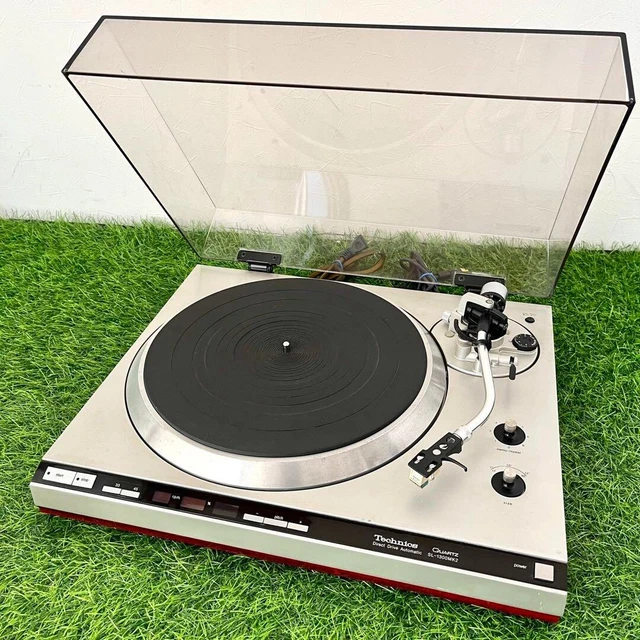 Technics SL-1200MK2 Silver Direct Drive DJ Turntable silver Very good Used japan