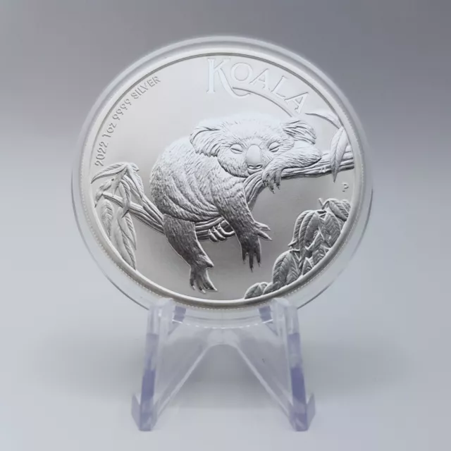 Australien 2022 Koala 1 Oz Silber Unze Ag .999