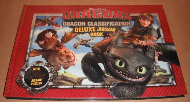 How to Train Your Dragon Deluxe Jigsaw Book