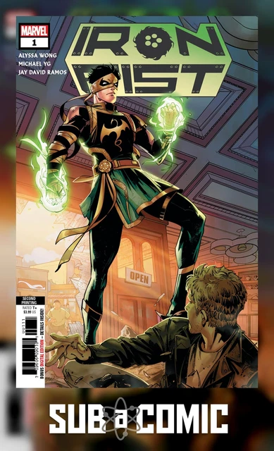 Iron Fist #1 Michael Yg Variant (Marvel 2022 2Nd Print) Comic