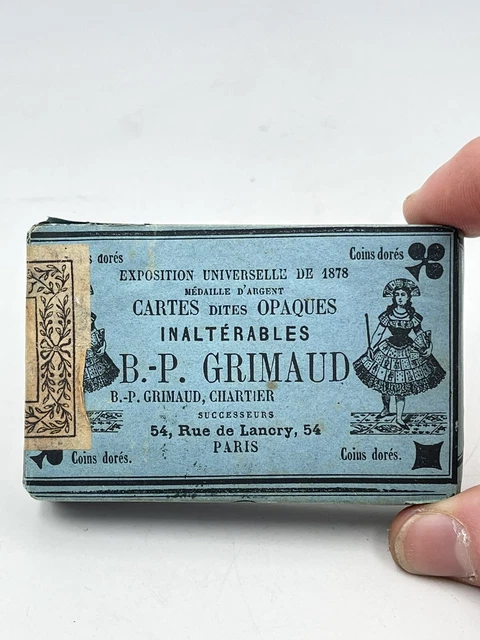 Ancien jeu de 32 cartes B.P.Grimaud N°90 - Collection
