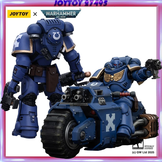 Joytoy 118 Figura De Acción Warhammer 40k Mecha 5.3 Pulgadas De Alto Modelo De Juguete Angeles Sangre Terminadores De Asalto Hermano Nassio
