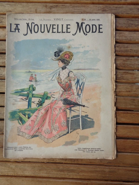 La Mode Illustree 1900 À VENDRE! - PicClick FR