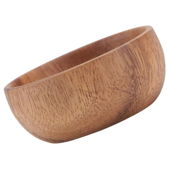 APS 796 ACACIA – Ciotola In Legno Di Acacia Oliato, 27x27x8,5 Cm – 3 Litri