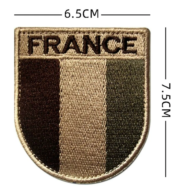 Ecusson Drapeau - Tissus des Ursules