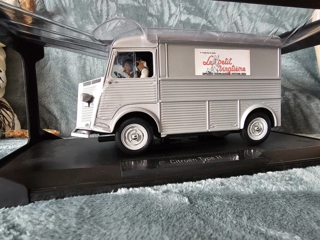 Camion Citroën HY Bouillon Kub - Solido Prestige 8409 - 1/18 (Occasion, Boîte Abîmée)