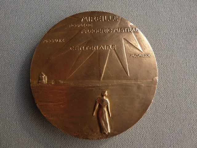 Médailles BRONZE MÉDAILLE EN CONSEIL GENERAL DES BOUCHES DU RHÔNE POIDS