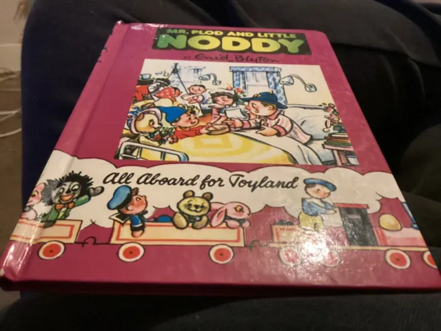 Vintage Mr. Plod and little Noddy By Enid Blyton - HB Book (1986)