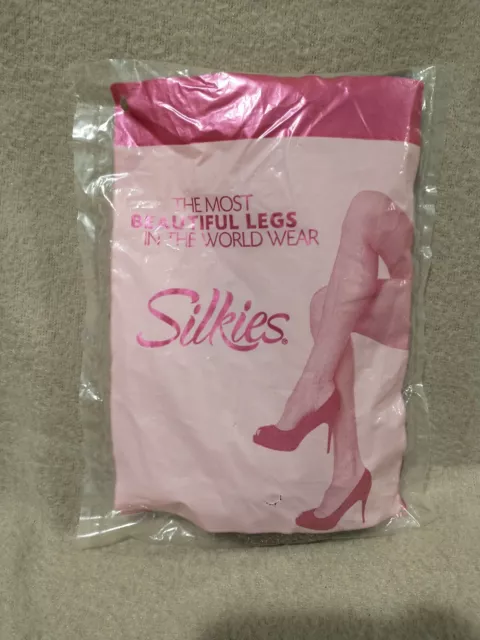 SILKIES ULTRA ~ 2 Pair Womens Pantyhose Panty Hose Shapely Perfect ~ Small  Mocha £15.31 - PicClick UK