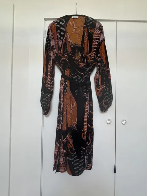 Asos Weekday Maxi Wrap Dress Size 16/18/20 Worn Once