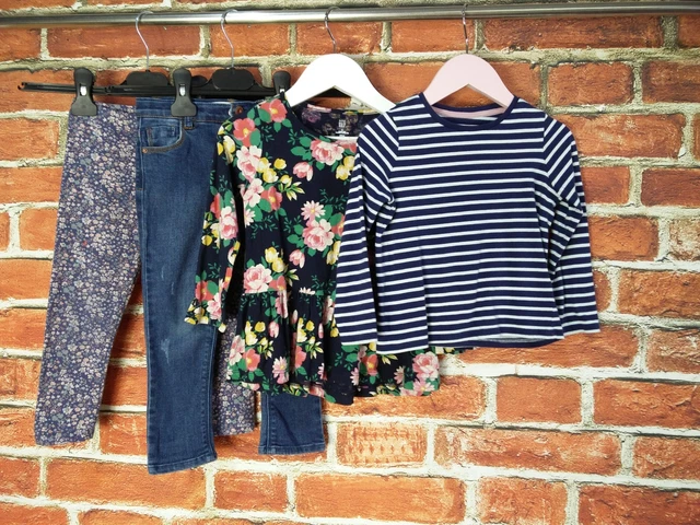 T-Shirt Maniche Lunghe Ragazza Età 2-3 Anni Next Zara Gap M&S Jeans 98Cm