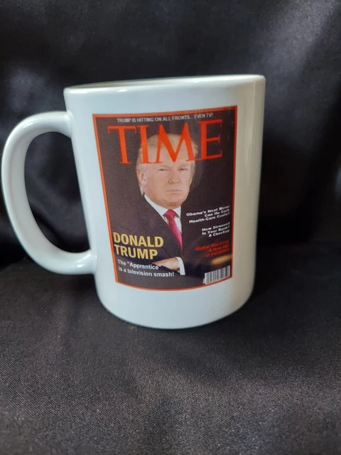 Donald Trump Time Magazine Cover Coffee Mug Orca Castings
