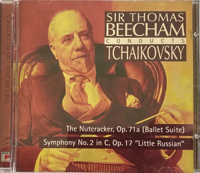 SIR THOMAS BEECHAM - Conducts Tchaikovsky- CD AS NEW! Sony