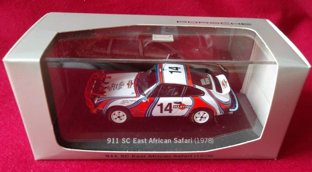 PORSCHE 911 SC EAST AFRICAN SAFARI 1978 MINICHAMPS WAP C20 SET01 EUR 45