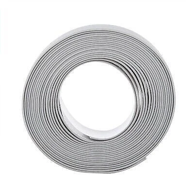 Tira de sellado de pared gris autoadhesiva impermeable de 22 mm x 3,2 m para lavabo
