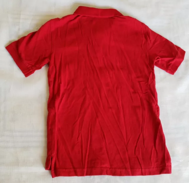 BOYS RED FADED Glory Polo Shirt size Small (6-7) $5.00 - PicClick