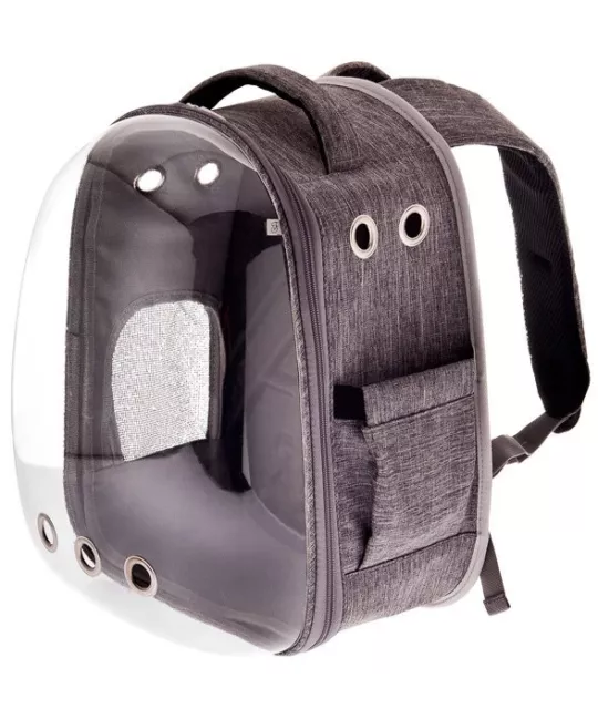 Sac à dos avec fenêtre modèle Supreme Eva pour chiens et chats Ferribiella