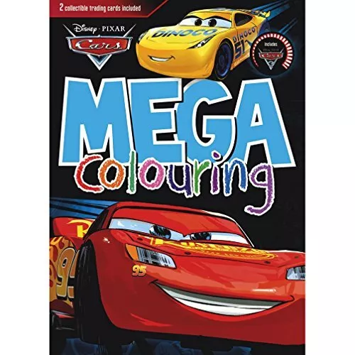 Disney Pixar Cars Mega Colouring by Parragon Books Ltd Book The Cheap Fast Free