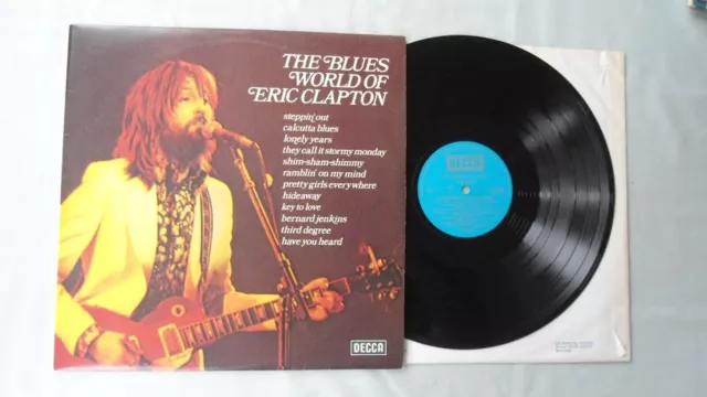 Eric Clapton John Mayall Lp The Blues World Of Uk Decca Spa 387 Ex/Ex