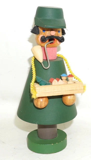 Räuchermann Händler original Erzgebirge 15 cm DDR NICHT GERAUCHT