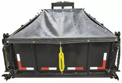 DTR Buyers Product Hand Crank Dump Truck Tarp Roller Kits w/Solid Vinyl Tarp 2