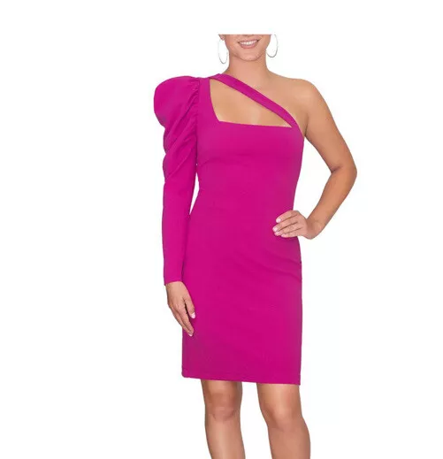 Rachel Rachel Roy Womens Cutout Mini Cocktail and Party Dress Size M