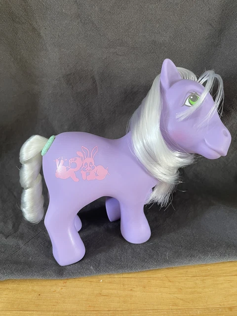 MB/ VINTAGE HASBRO 1989 Chien Blanc Bichon Maltais Sweetie Pups My Little Pony EUR 29,90 - FR