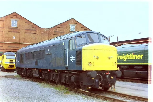 35mm Railway Colour Negative Peak 45 112 in Crewe Works