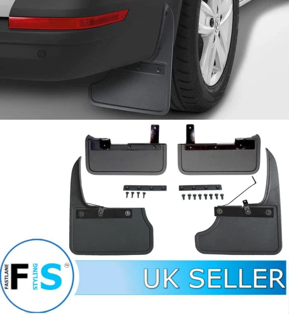 XUKEY Black Mud Flaps For VW Transporter Multivan T6 (2020, 4-Piece Set)