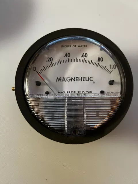 Magnehelic Gauge 0-1" Wc, Used