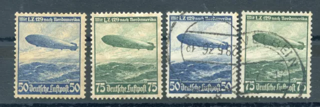 876535) DR Nr. 606-607 ungebraucht, Flugpost, Zeppelin Hindenburg, ca. 52,-