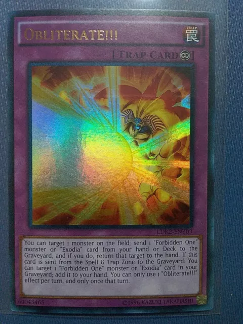 Yu-Gi-Oh! TCG Obliterate!!! Legendary Decks II LDK2-ENY03 Unlimited Ultra Rare