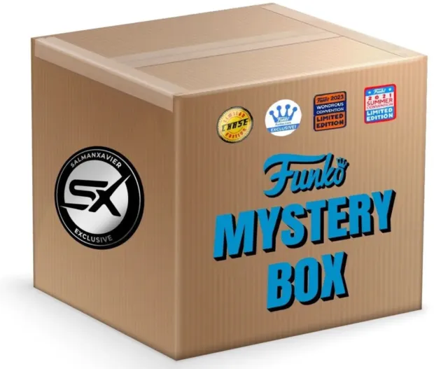 Funko Mystery Box x2. GUARANTEED 1 Chase And 1 2 pack pop FREE POST