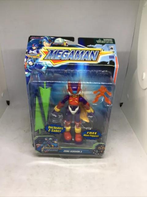NIB 2005 Jazwares, Inc. Megaman: Zero Version 2 Action Figure *RARE*