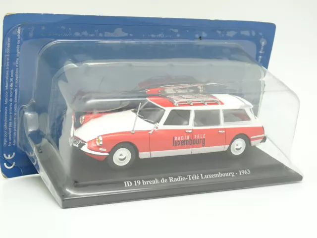 Universal Hobbies UH Presse 1/43 - Citroen DS ID 19 Break RTL 1963