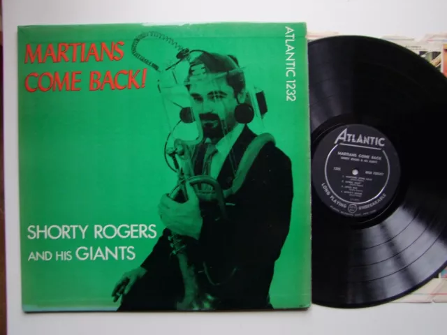 SHORTY ROGERS & GIANTS Martians Come Back vinyle LP 33T jazz Original US 1956