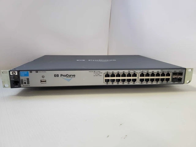 HP Procurve 2910al-24G J9145A 24port Gigabit Ethernet Switch *READ* )