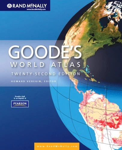 Goode's World Atlas Paperback Rand McNally Staff