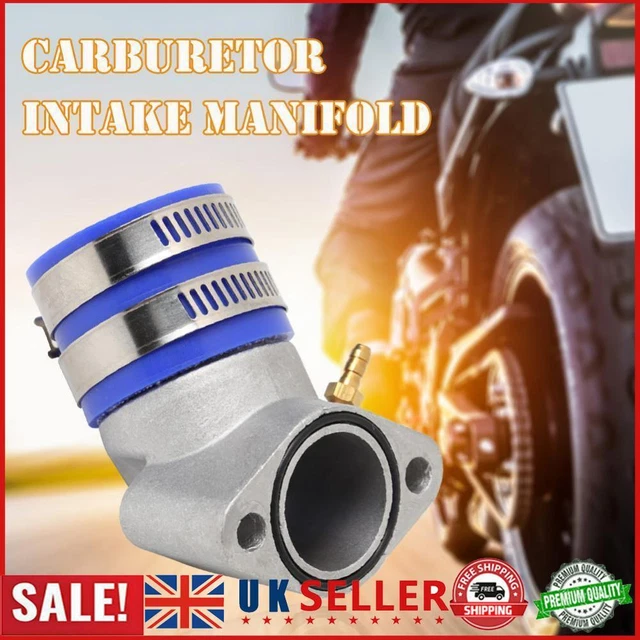 Aluminum Carburetor Frosted Intake Manifold Boot for GY6 150cc Engine Scooter GB