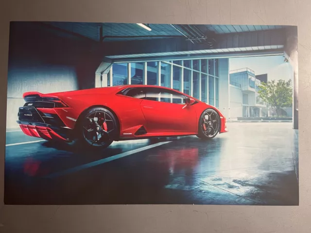 Lamborghini Huracán EVO Coupe Picture, Print, Poster - RARE!! Awesome Frameable