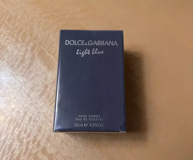 Newest Model Dolce Gabbana Light Blue Men 4.2 oz EDT FREE SHIPPING - SEALED