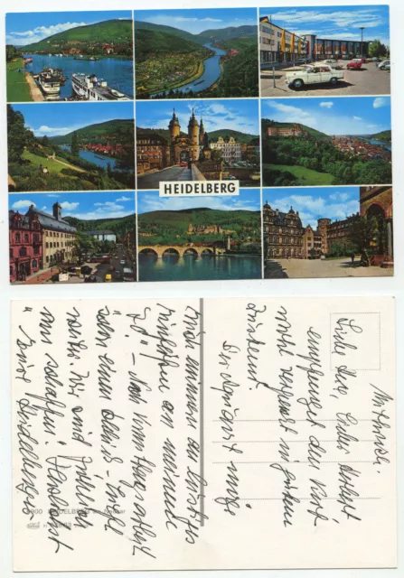 14293 - Heidelberg - alte Ansichtskarte