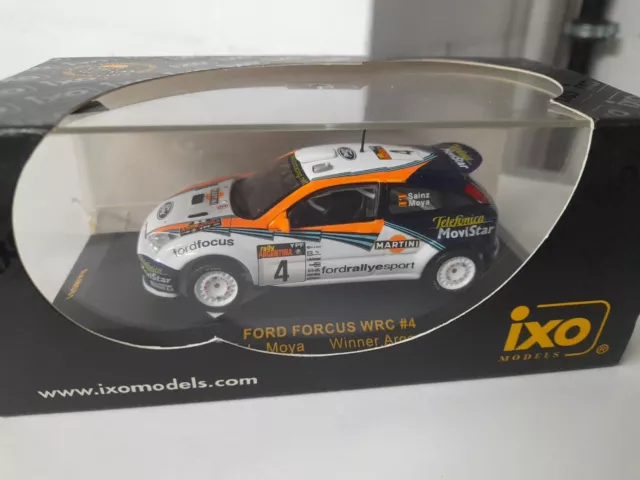 1/43 Ford Focus Wrc Sainz  2002 #4 Ixo