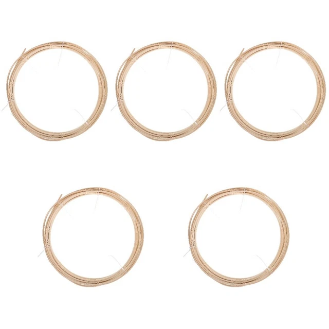 Maderas material de tejido de ratán rollo de caña de azúcar juego de reparación de tejidos natural