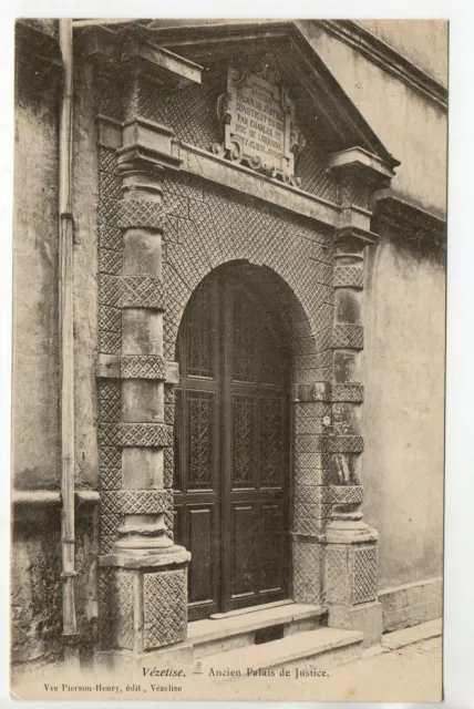 VEZELISE - Meurthe et Moselle - CPA 54 - ancien palais de justice