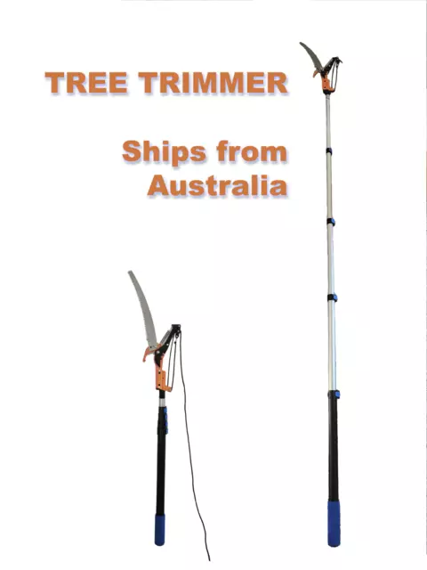 telescopic tree pruner Long Reach Pole Saw 2in1 Trimmer Extendable Cutter