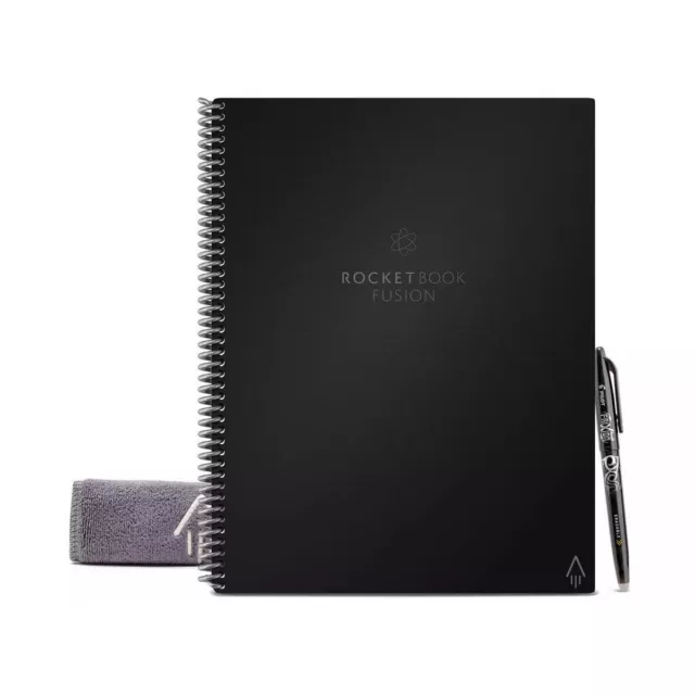 Rocketbook Fusion Letter A4 Reusable Smart Notebook 42 Multi-format Style Pages