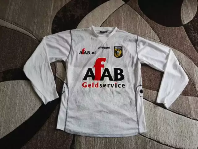 Vitesse Arnhem Netherlands Football Shirts Longsleeve # 1Jersey Uhlsport Size XL